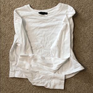 Forever 21 long sleeve Crop tee